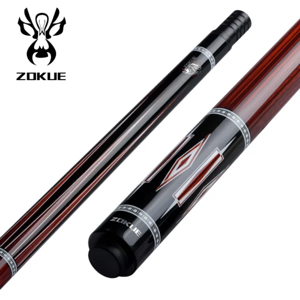 ZOKUE Carom Cue Stick Professional Carom French Billiard Cue Three Bands Korean 3 Cushion Cue Taper 12mm Tip 142cm Libre Cue