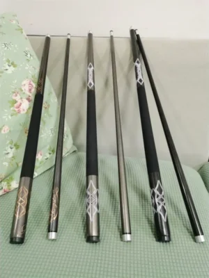 2024 New 9.5mm 11.5mm 13mm 1PC 1/2 Split Cue Carbon Fiber Pool Cue Stick Carbon Material Technology Billiards Accessories