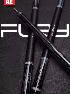 FURY 58" 1/2 Hurricane AE 4/5/6/7 Series Billiard Pool Cue Stick 12.5mm