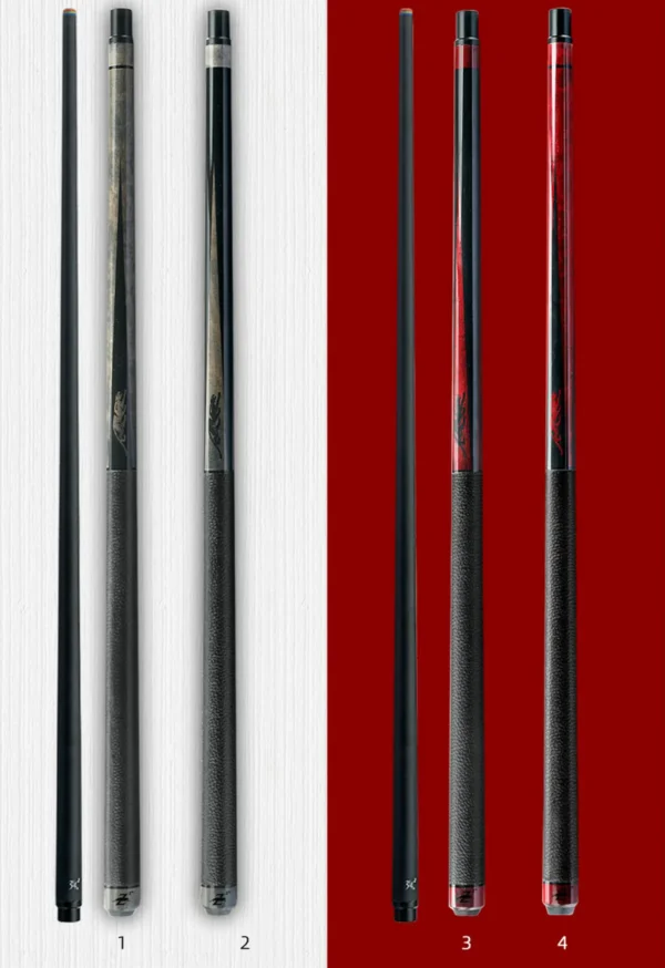 PREOAIDR 58" Magic King Black Technology 1/2 Billiard Pool Cue Stick 10.8mm/11.8mm/13mm + Extender